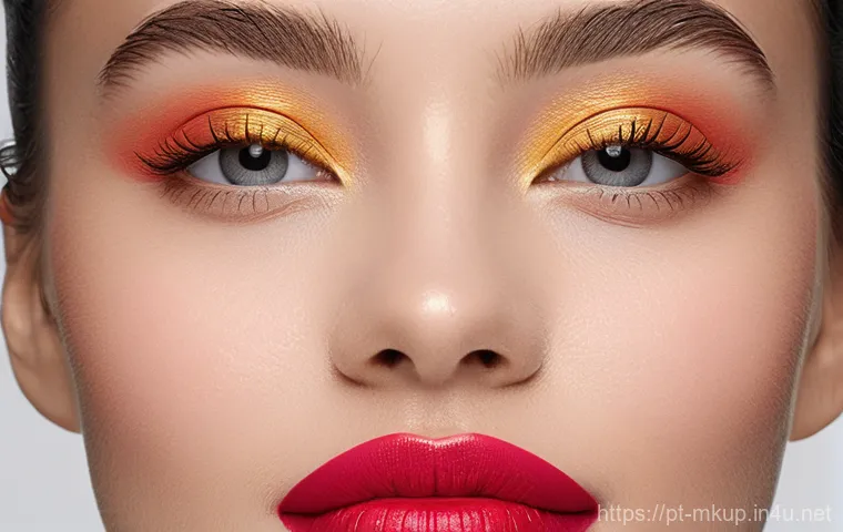 페리페라 잉크 벨벳 틴트 리뷰 - **A close-up of a young woman's lips, showcasing the luxurious, velvety texture of a lip tint.** Her...